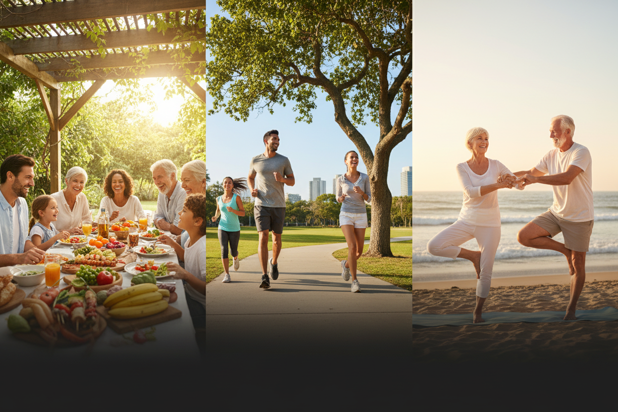 Muy bien, ahora borra las lineas que dividen las imagenes y haz mas oscura la parte de abajo (1/3 de la imagen)